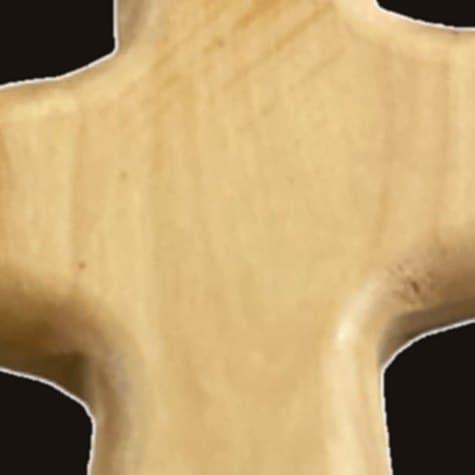 Close-up of The Holding Cross